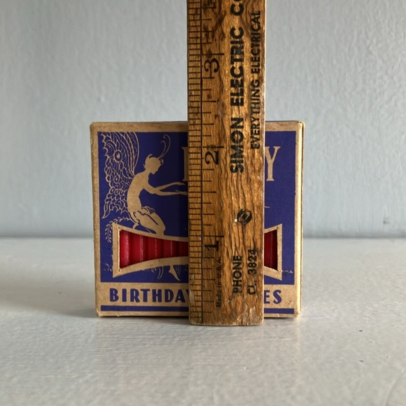 Vintage Pink Fairy Birthday Candles - Emery Industries, Inc. - Cincinnati, Ohio - Picture 6 of 8